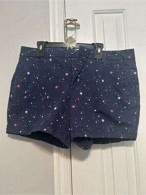 Magellan Outdoors Navy Star-Print Shorts